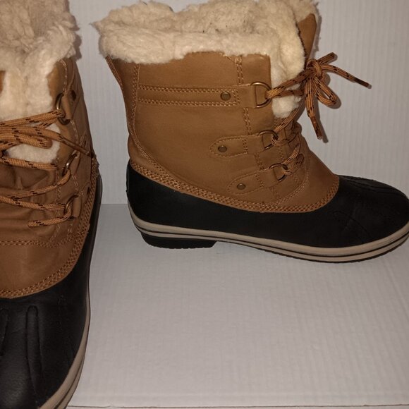PAWZ by BEARPAW GINA  WATERPROOF DUCK BOOTS WOMEN'S SIZE 9 - Picture 4 of 12